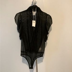 Black Transparent Top